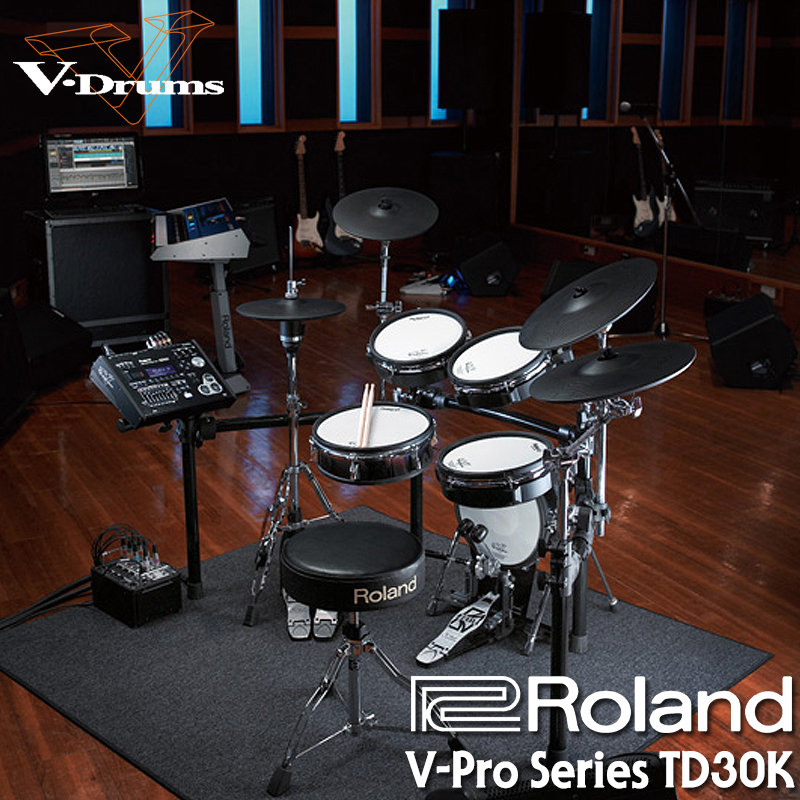 [★드럼채널★] Roland V-Pro Series TD30K/전자드럼/롤랜드/TD-30K (기본구성포함 빵빵한 사은품!)